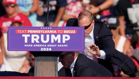 Πυροβολισμοι σε ομιλια του Ντοναλντ Τραμπ