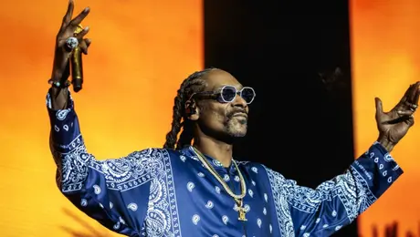 Ο Snoop Dogg σε συναυλια του