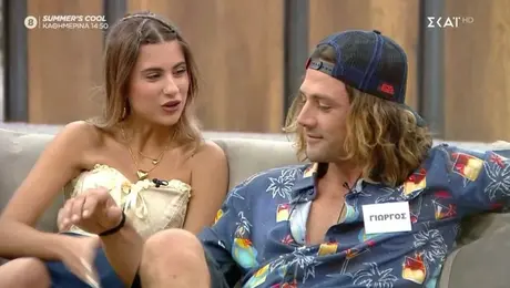 Η Σωτηρια ενοχληθηκε απο κινηση του Γιωργου στο σπιτι του Power of Love