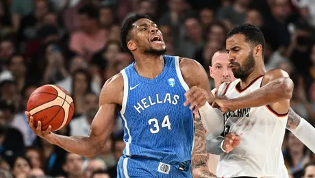 Αντετοκουνμπο στο Ελλαδα Γερμανια