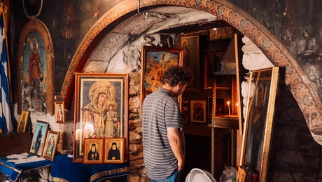 Μία από τις όψεις της εκκλησίας.