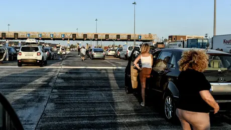 Κλειστή η Εθνική Οδός