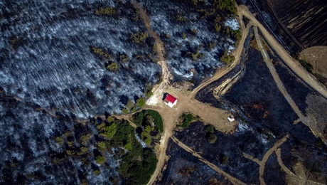 ευβοια φωτια καμενα 