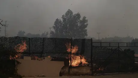 Φωτιά στη Βορειοανατολική Αττική