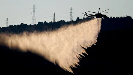 Φωτιά στη Νίκαια