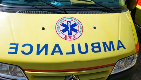 Ασθενοφόρο στο Ηράκλειο