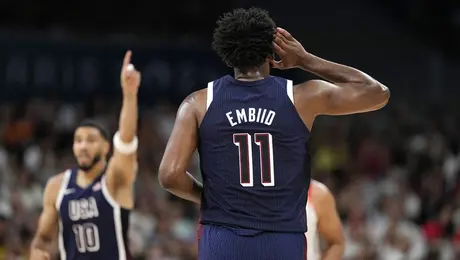 Ο Τζοέλ Εμπίντ στους Ολυμπιακούς Αγώνες