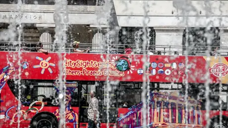 Ζεστός καιρός στην Αθήνα