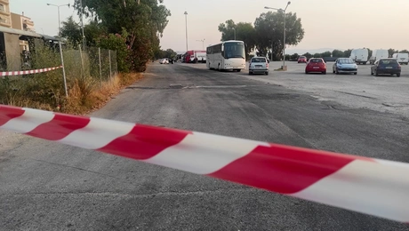 Κορδέλα αστυνομίας στην Πάτρα