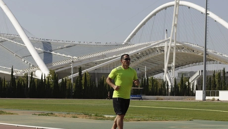 Ο Πύρρος Δήμας προπονείται