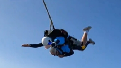 skydiving