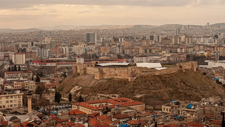 η περιοχή του Γκαζιάντεπ στην Τουρκία που σημειώθηκε ο σεισμός