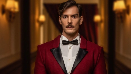 Ο Γιάννης Κουκουράκης ως Πέτρος Ασλάνογλου στη σειρά Grand Hotel στον ΑΝΤ1