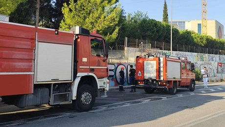 Φωτιά σε συρμό του Ηλεκτρικού