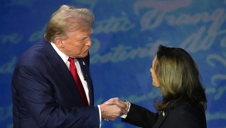 Η Κάμαλα Χάρις και ο Ντόναλντ Τραμπ