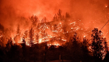 Κορινθία φωτιά
