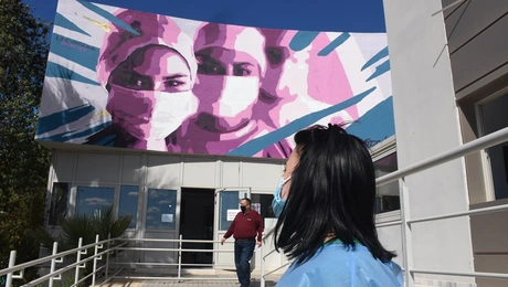 Τοιχογραφία σε νοσοκομείο