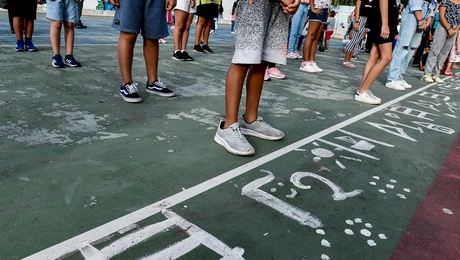 Αγιασμός σε σχολείο