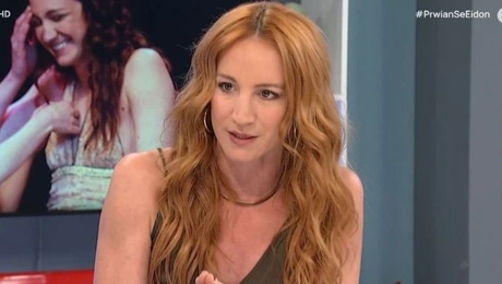 η στεφανια γουλιωτη στην εκπομπη πρωιαν σε ειδον