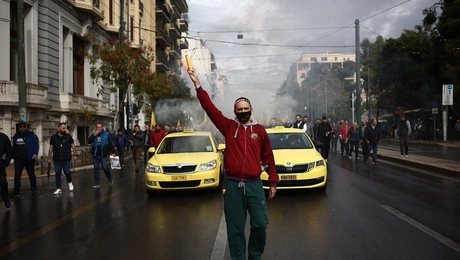 Απεργία των ταξί στην Αθήνα