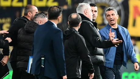 Ένταση μετά τον αγώνα ΑΕΚ - ΠΑΟΚ