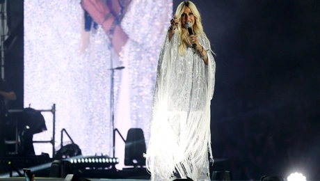 Η Άννα Βίσση στη συναυλία της στο Καλλιμάρμαρο