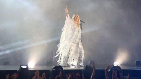 Η Άννα Βίσση στο Καλλιμάρμαρο