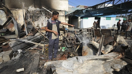 Βομβαρδισμός στη Γάζα
