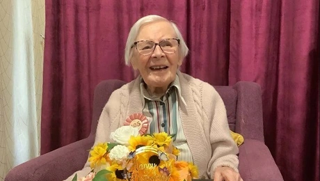 Γυναίκα γιόρτασε τα 105 της γενέθλια