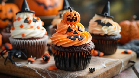 Halloween muffins
