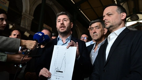 Ο Χάρης Δούκας και ο Νίκος Ανδρουλάκης