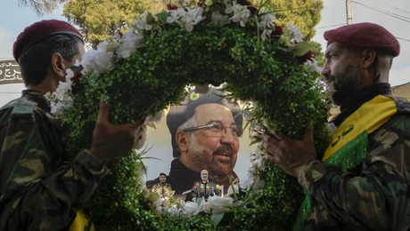 Κηδεία διοικητή της Χεζμπολάχ