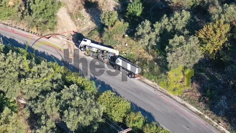 Τροχαίο με ανατροπή βυτιοφόρου στην Ηγουμενίτσα