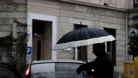 Βροχερός καιρός στην Αθήνα