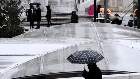 Κρύος καιρός στην Αθήνα