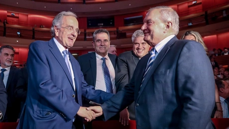 Κώστας Καραμανλής Αντώνης Σαμαράς