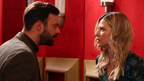 Ο Τιμωρός: Πέτρος και Ναταλία σε σκηνή της σειράς