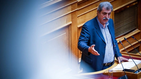 Ο Παύλος Πολάκης στη Βουλή