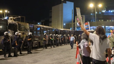 Πορεία για την Παλαιστίνη στην Αθήνα