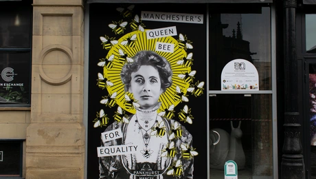 Τοιχογραφία για τις Σουφραζέτες