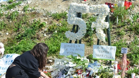 Μνημόσυνο για τα Τέμπη