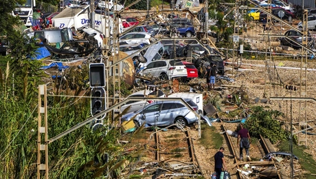 Βαλένθια Ισπανία Πλημμύρες