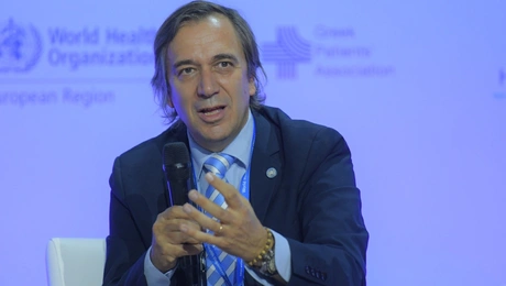 Ο Δρ Joao Breda, επικεφαλής του Γραφείου του ΠΟΥ για την Ποιότητα της Φροντίδας και την Ασφάλεια των Ασθενών στην Αθήνα