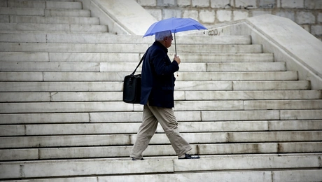 Βροχερός καιρός στην Αθήνα
