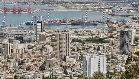 Η πόλη Χάιφα στο Ισραήλ