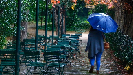 Βροχερός καιρός στην Αθήνα