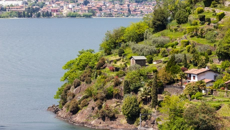 Η Λίμνη Κόμο στην Ιταλία