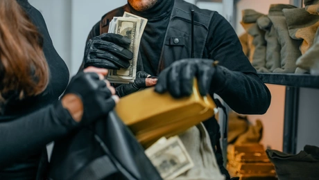 ληστεία ράβδων χρυσού