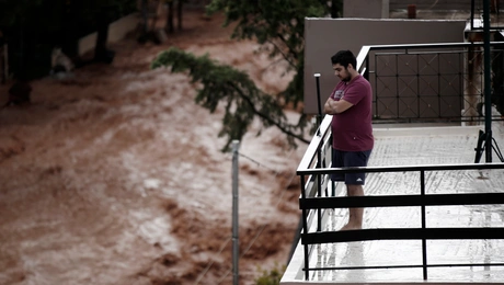 Πλημμύρες στη Μάνδρα