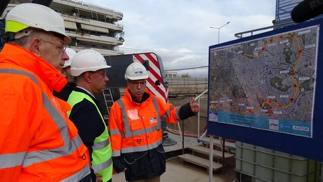 Επιθεώρηση έργων μετρό